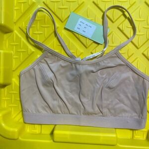 NOT AFTER TEN Size XS S Nude Tan Seamless Camisole Bra